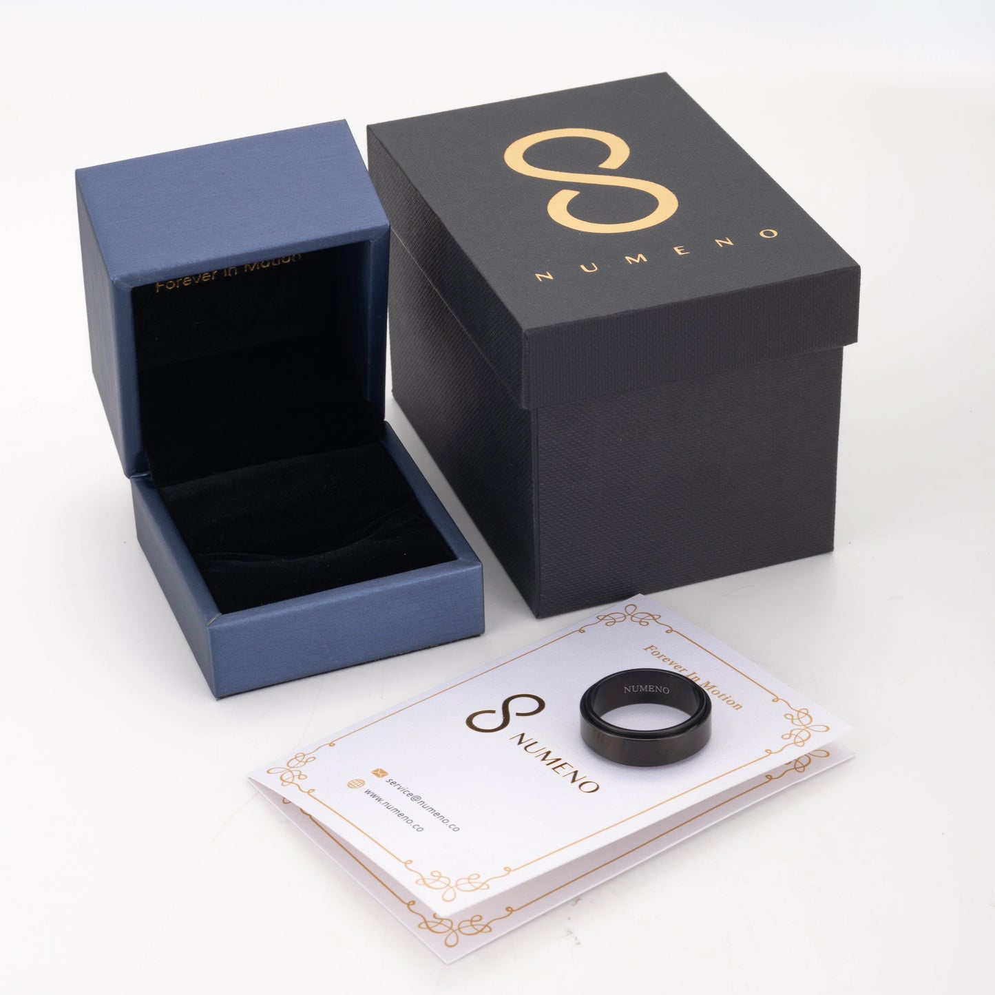 Numeno Spinity® Smooth Bearing Worry Ring for Stress Relief