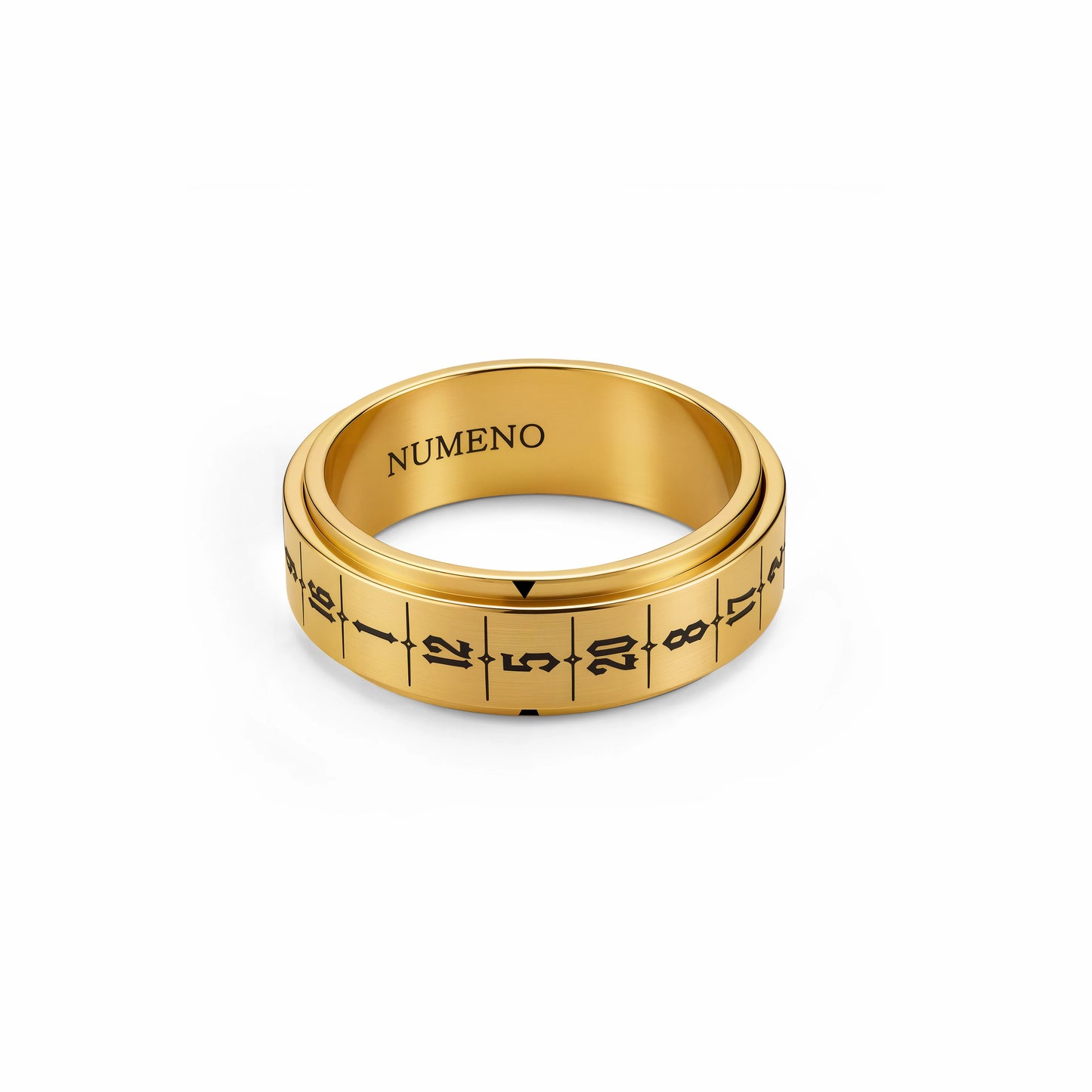 Numeno Fate D20 DND Spinner Ring with Smooth Bearing