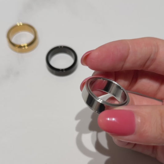 Numeno Spinity® Smooth Bearing Kinetic Ring for Anxiety